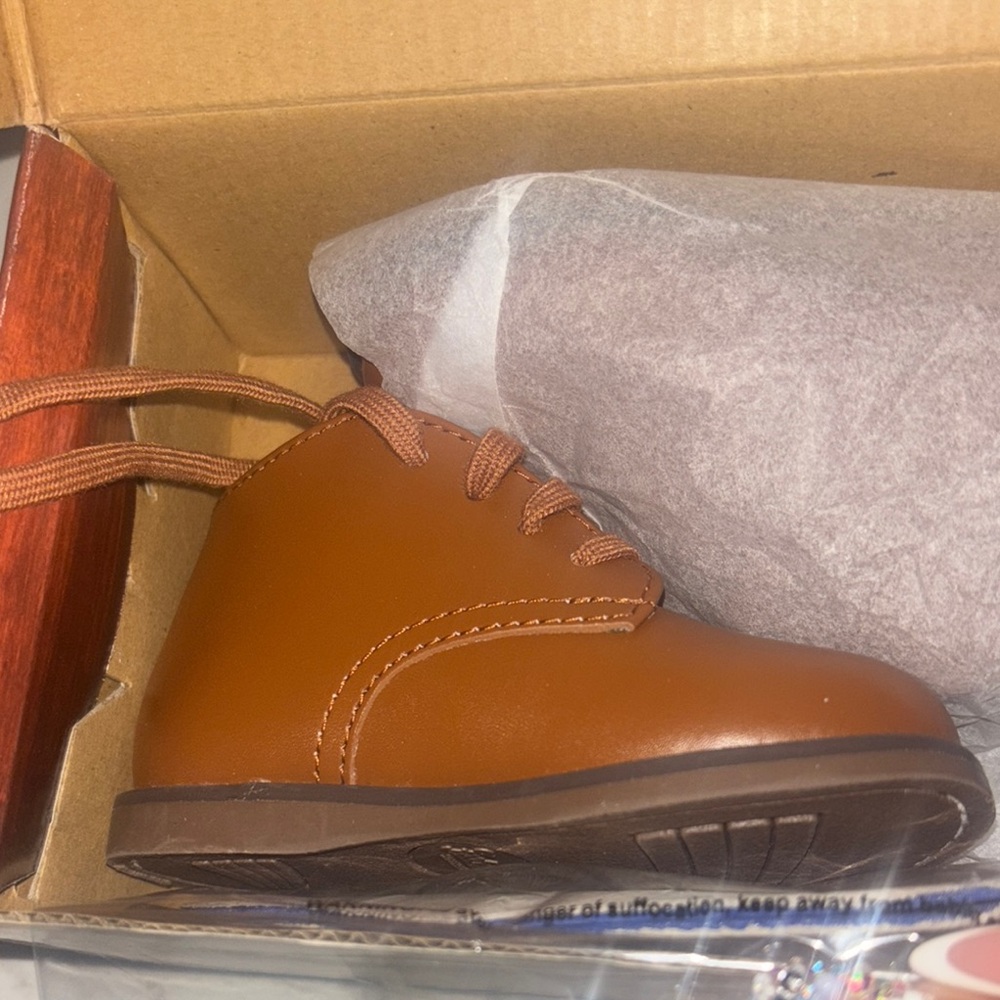 Brown Kids Shoe